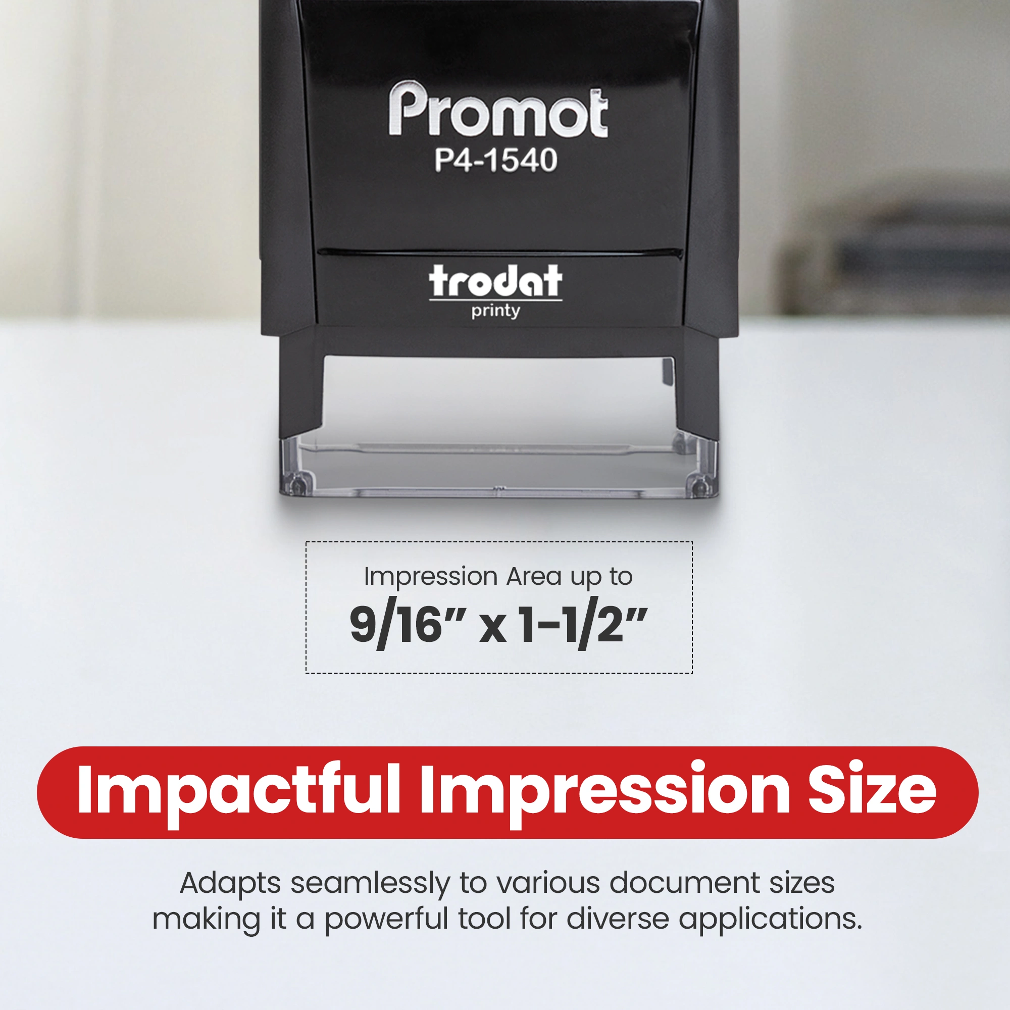 For Deposit Only Stamp (Red)